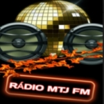 Logo da emissora Rádio MTJ FM