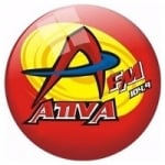 Logo da emissora Rádio Ativa 104.9 FM