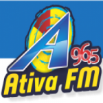 Logo da emissora Rádio Ativa 96.5 FM