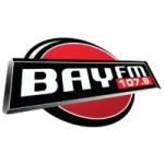 Logo da emissora Radio Bay FM 107.9