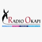 Logo da emissora Radio Okapi 103.5 FM