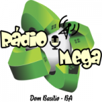 Logo da emissora Rádio Mega