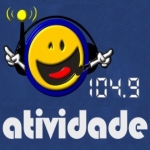 Logo da emissora Rádio Atividade 104.9 FM